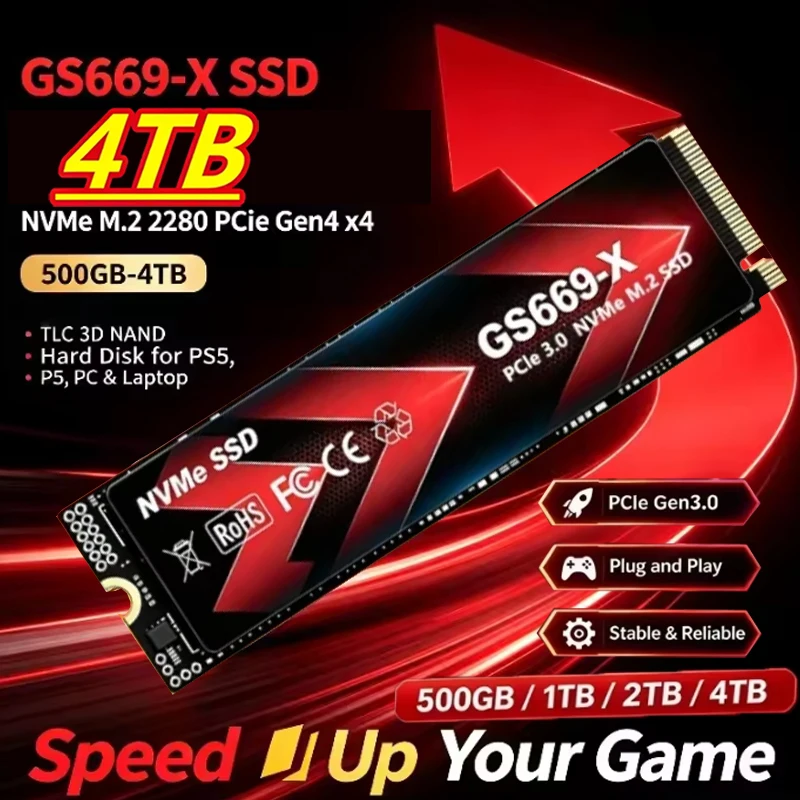 Ssd 500Gb - GS669-X M.2 NVMe SSD 500 GB–4