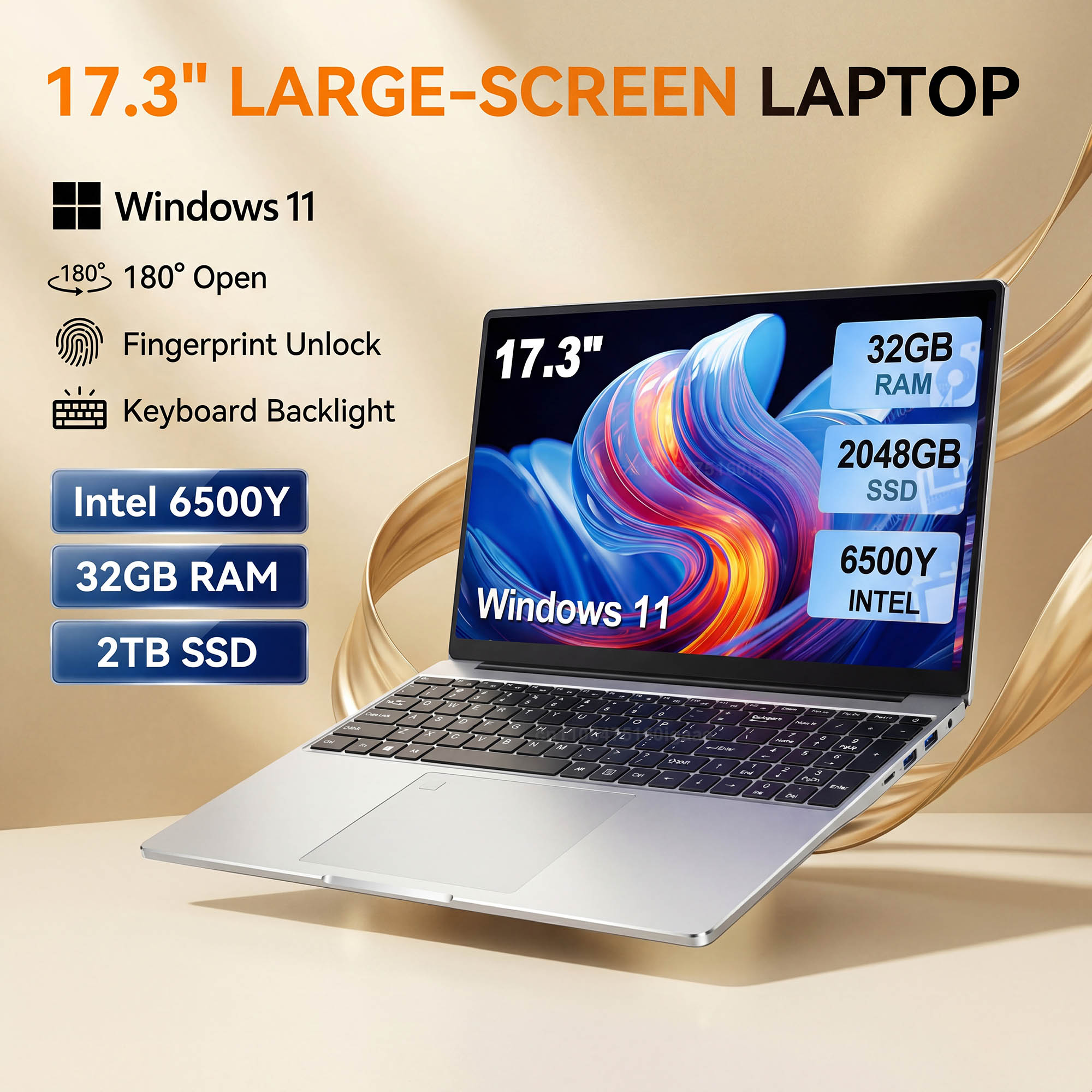 Ssd 1Tb - GORĄCY laptop z dużym ekranem 17,3
