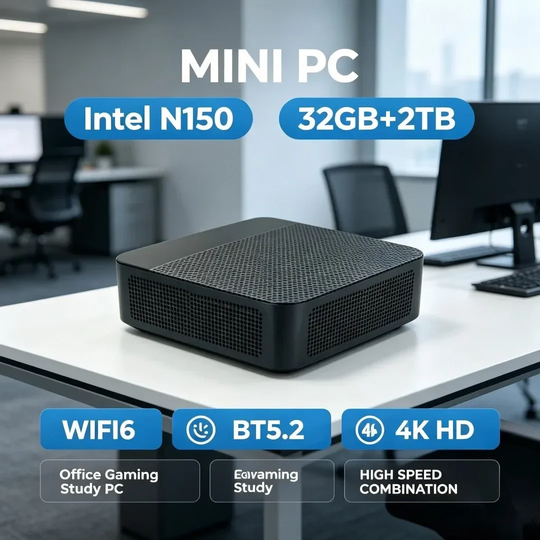 2026 Nowy Mini PC Intel N150 1 – Ssd 1Tb recenzja i cena