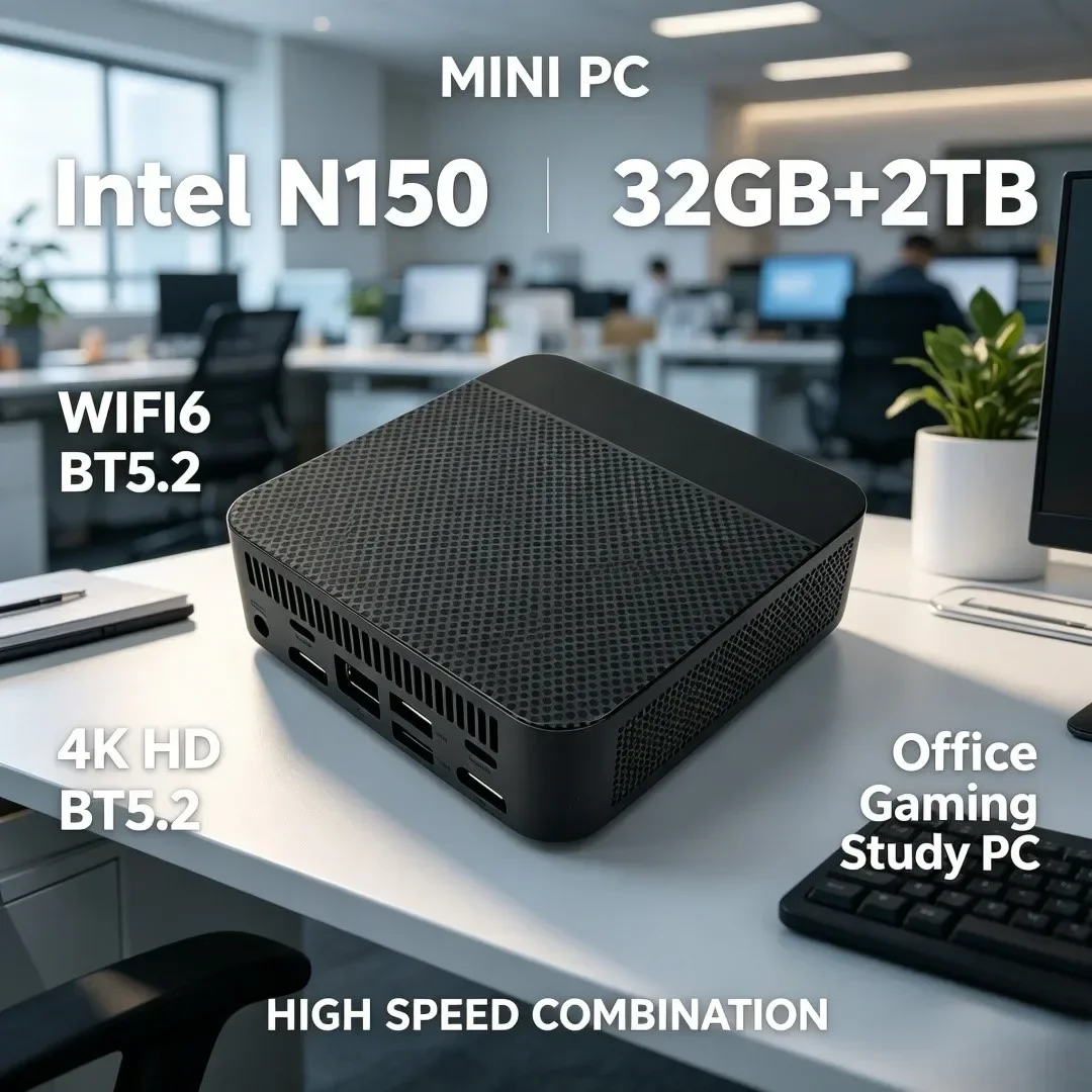 2026 Nowy Mini PC Intel N150 1 – Ssd 1Tb recenzja i cena